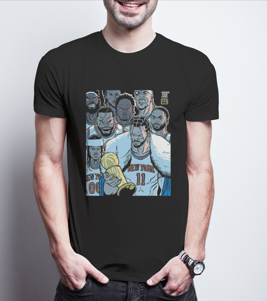 New York Knicks Invincible Champions NBA Basketball Team T-Shirt