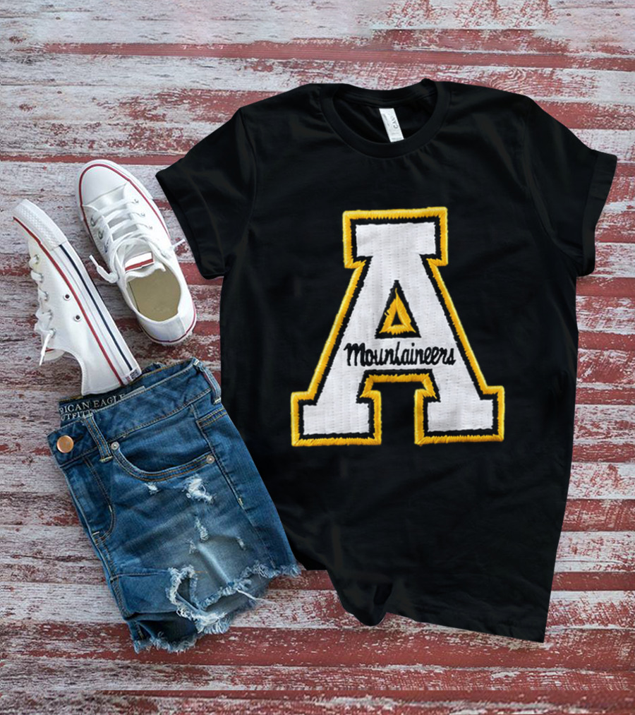 App State Mountaineers Trucker Hat Embroidered Patch 2026 Corduroy T-Shirt