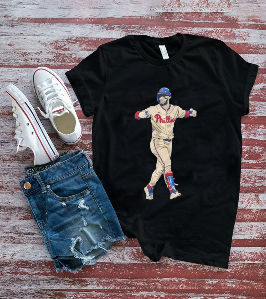 Bryson Stott Philadelphia Phillies Baseball Celebration Grand Slam Victory T-Shirt