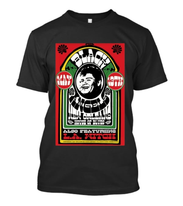 Black Angels New Orleans House Of Blues May 13 Featuring L.A. Witch T-Shirt