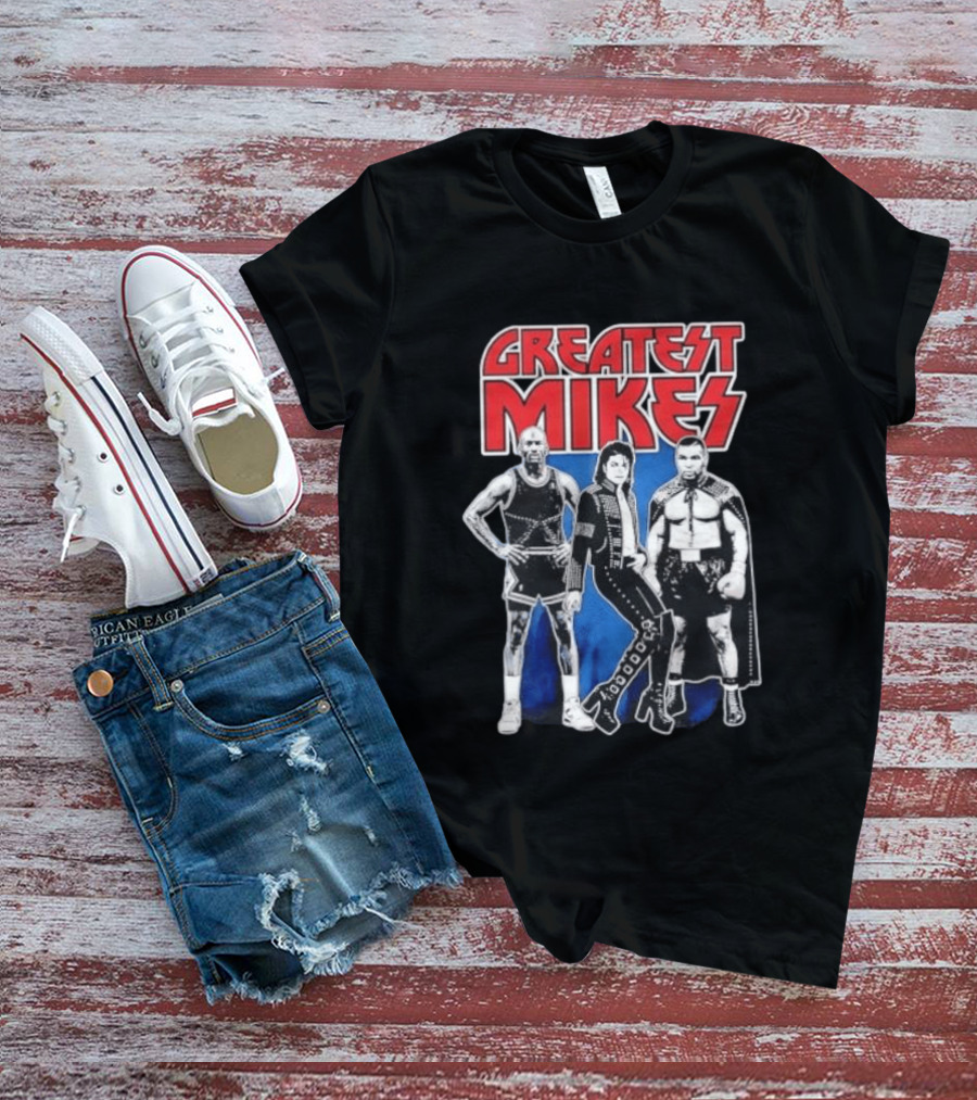 Greatest Mikes Jordan Jackson Tyson American Metal Legends T-Shirt