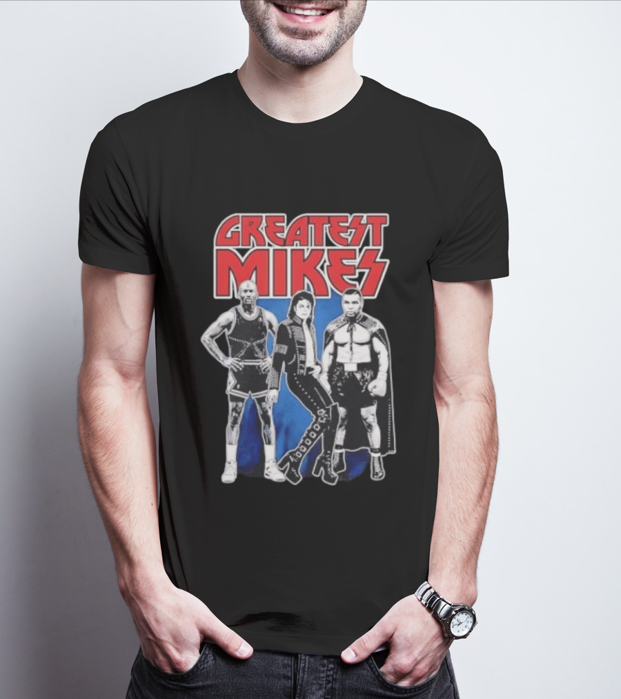 Greatest Mikes Jordan Jackson Tyson American Metal Legends T-Shirt