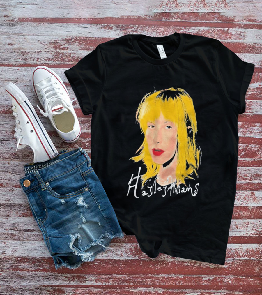 Hayley Williams 2026 Blonde Hair Red Lips T-Shirt