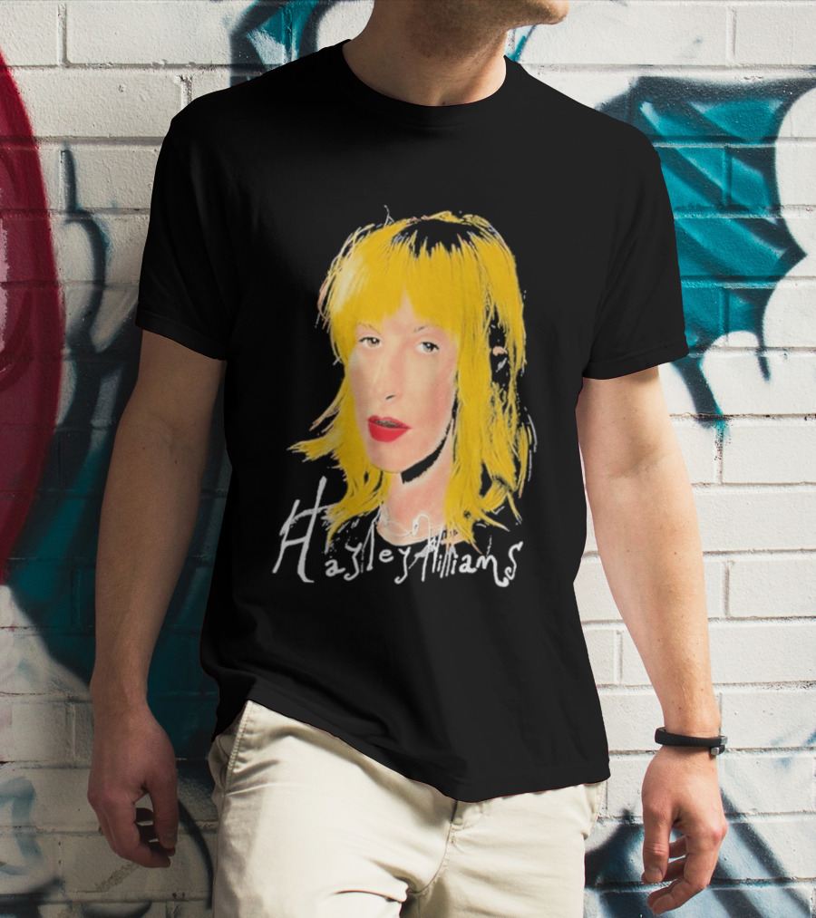 Hayley Williams 2026 Blonde Hair Red Lips T-Shirt