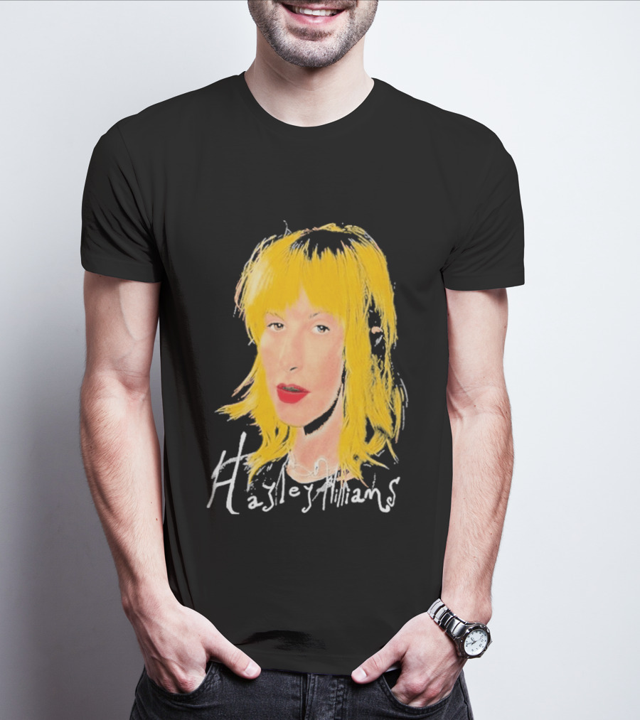 Hayley Williams 2026 Blonde Hair Red Lips T-Shirt