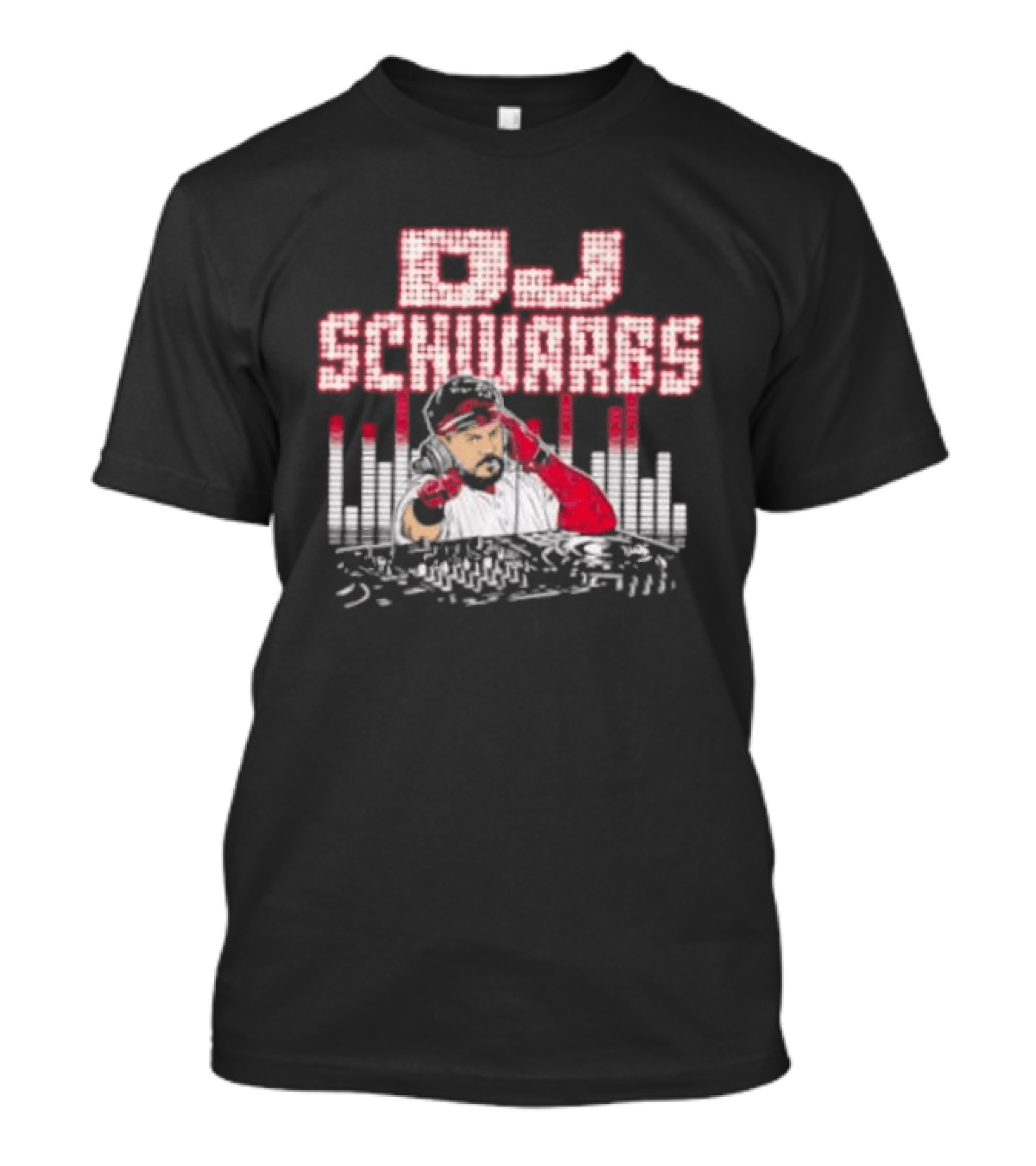 Kyle Schwarber DJ Schwarbs Philadelphia Phillies MLB T-Shirt