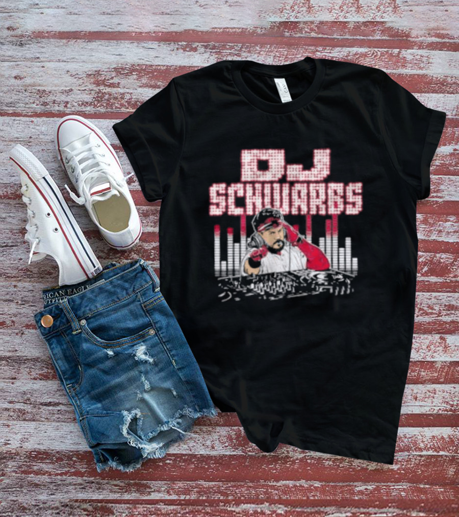 Kyle Schwarber DJ Schwarbs Philadelphia Phillies MLB T-Shirt