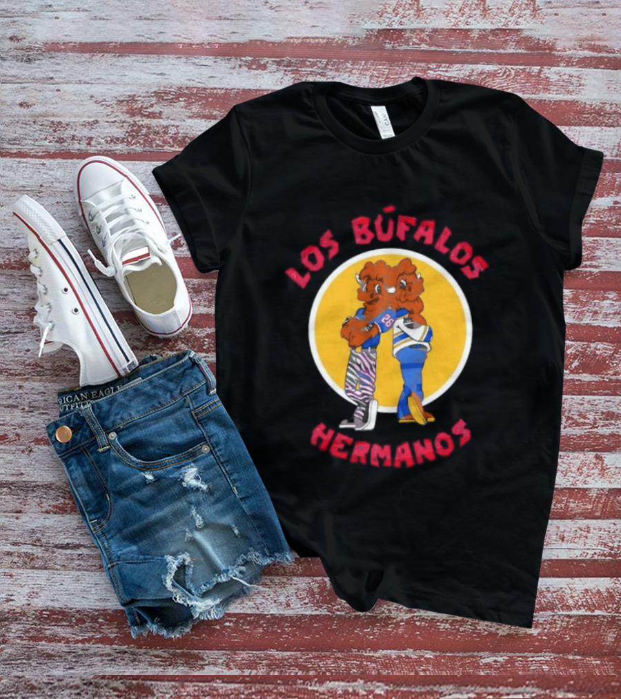 Los Búfalos Hermanos Buffalo Sports Team T-Shirt