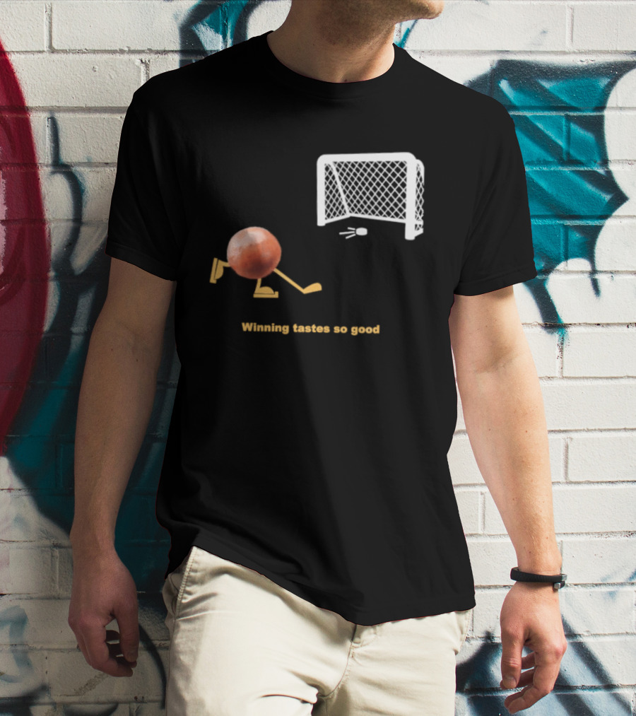 Buffalo Sabres Winning Tastes So Good Hockey Game Humor T-Shirt