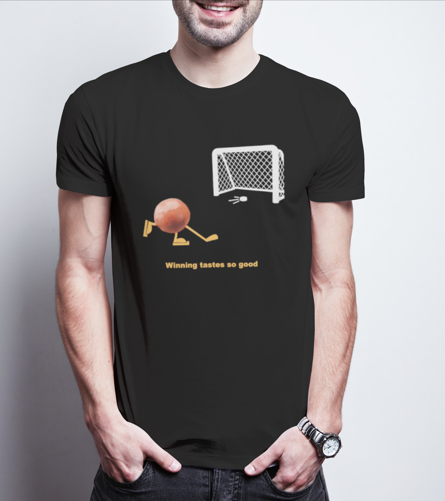 Buffalo Sabres Winning Tastes So Good Hockey Game Humor T-Shirt