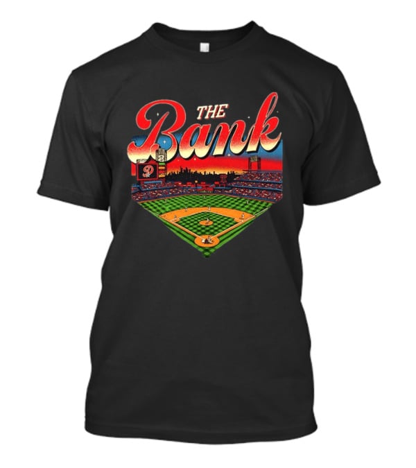 Philadelphia Phillies The Bank Stadium Vintage Baseball T-Shirt