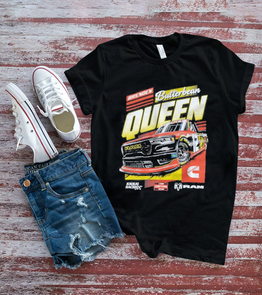 Brenden Butterbean Queen Kaulig Racing Cummins Cottonelle NASCAR Car T-Shirt