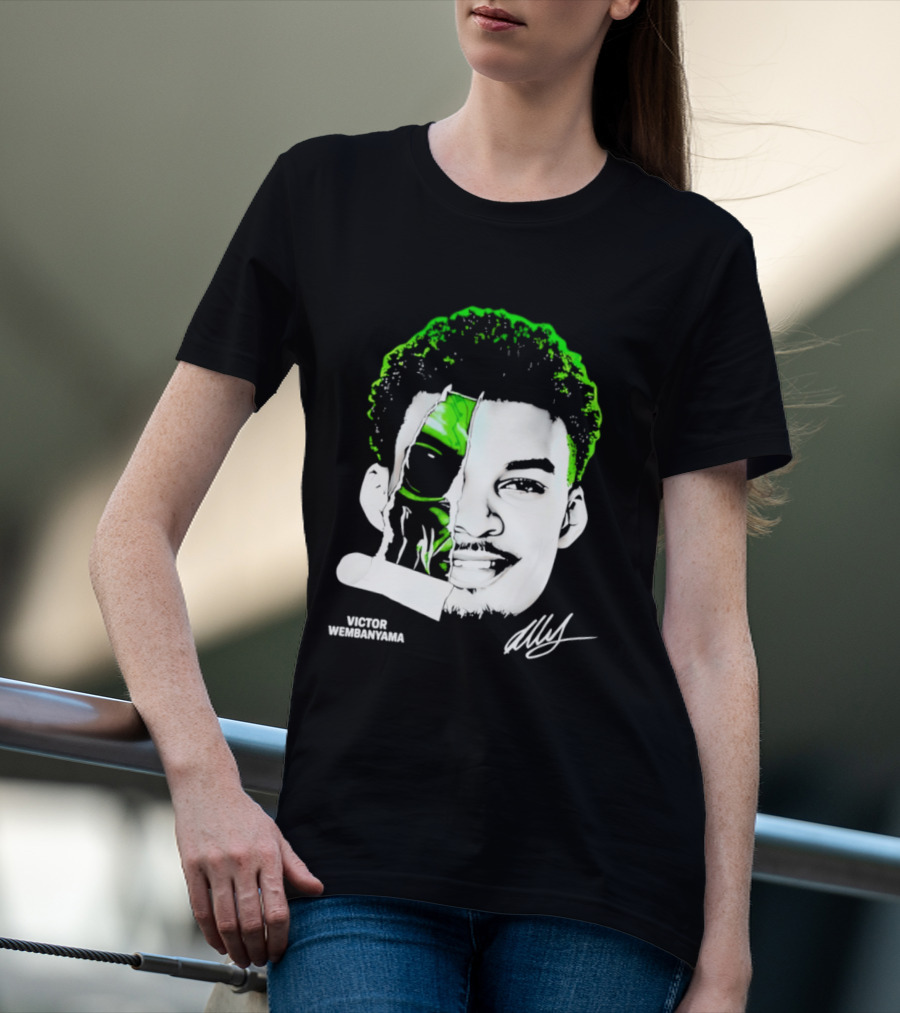 Victor Wembanyama Alien San Antonio Spurs NBA Basketball T-Shirt