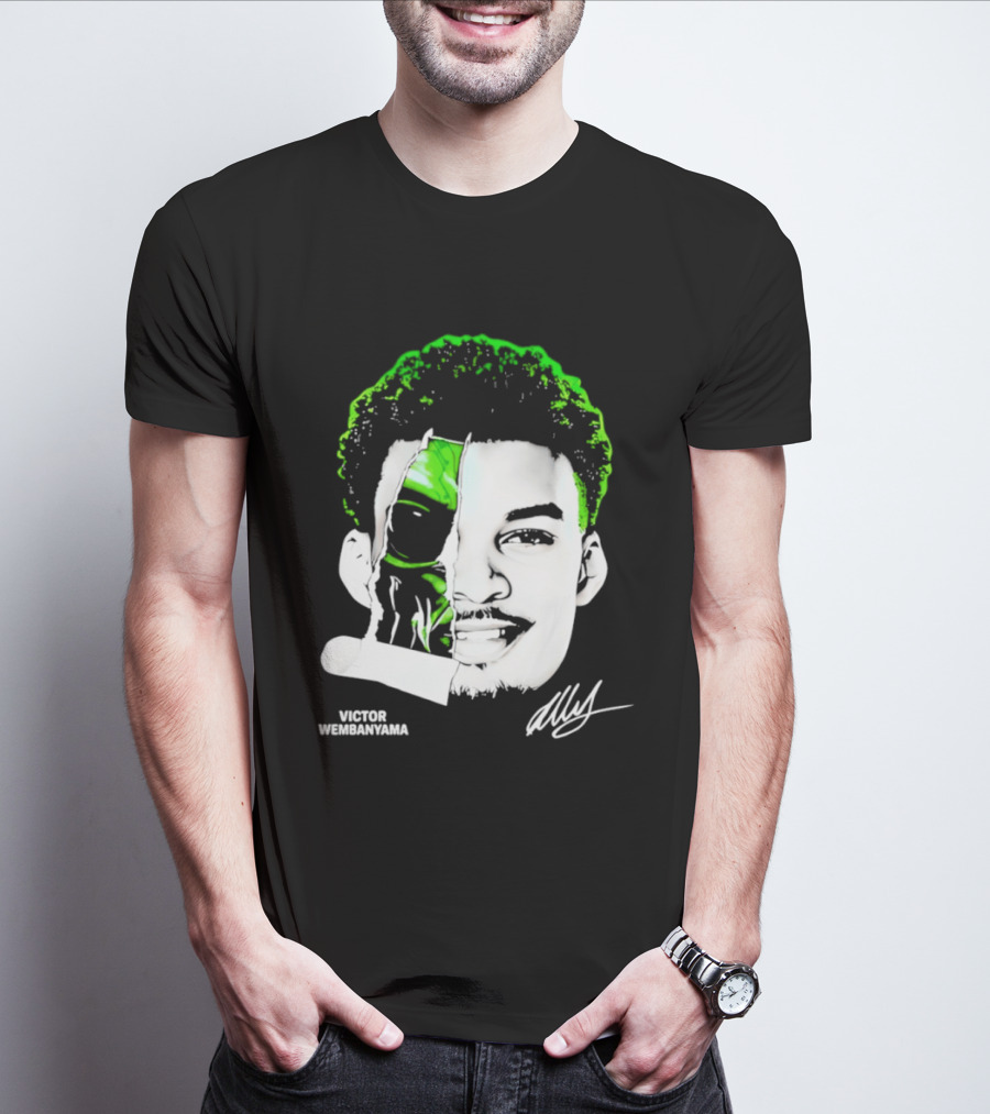 Victor Wembanyama Alien San Antonio Spurs NBA Basketball T-Shirt