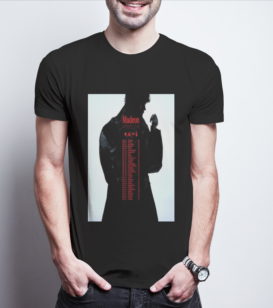 Madeon Victory Live Tour 2026 Portland To Chicago Dates T-Shirt