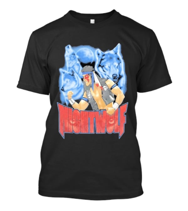 Nightwolf Mortal Kombat Klassic Ultimate MK3 Wolves Moonfighter T-Shirt