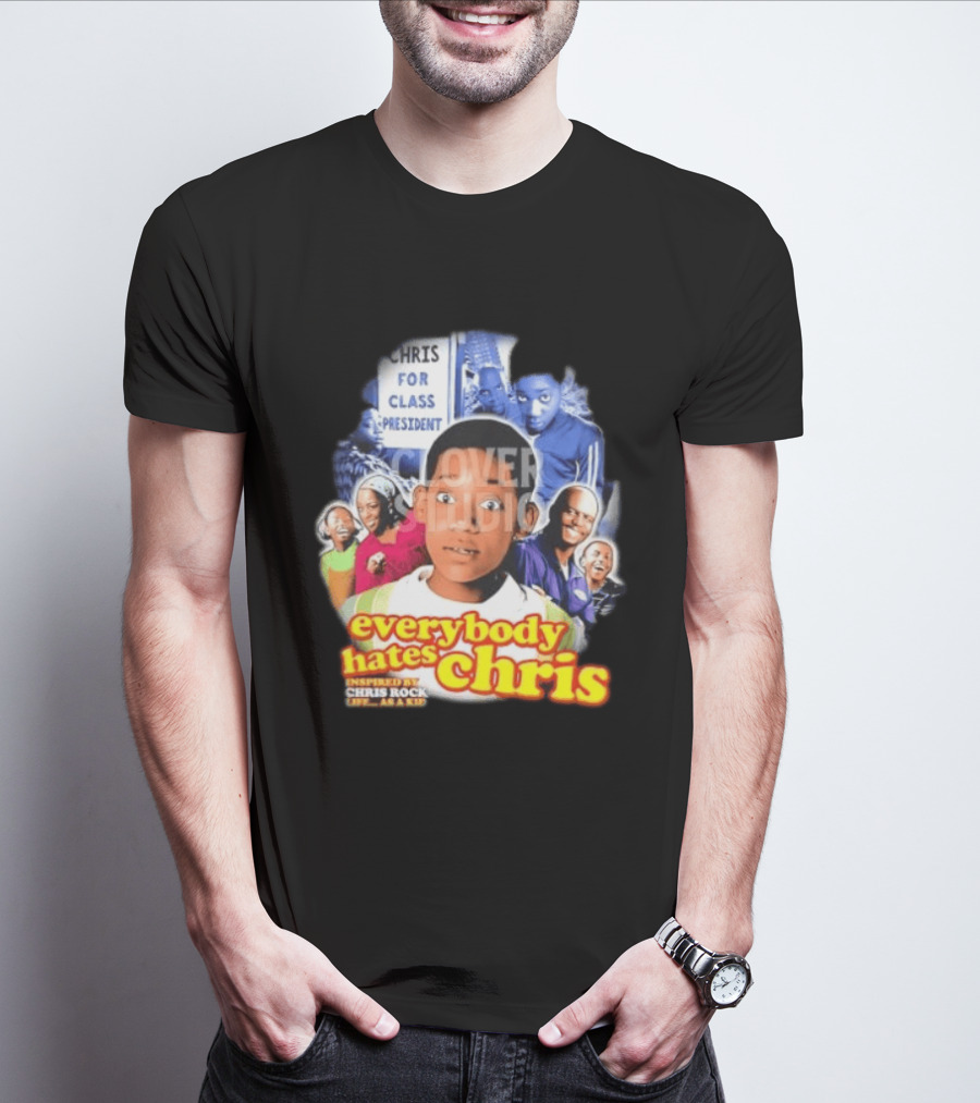 Everybody Hates Chris Inspired By Chris Rock Chris For Class President T-Shirt