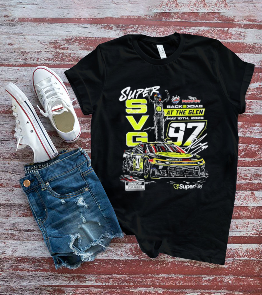 Super SVG 97 At The Glen NASCAR Cup Series Win By Shane Van Gisbergen T-Shirt