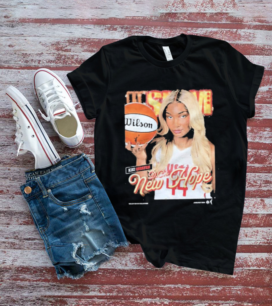 SLAM 262 DC's New Hope Washington Mystics Kiki Iriafen T-Shirt
