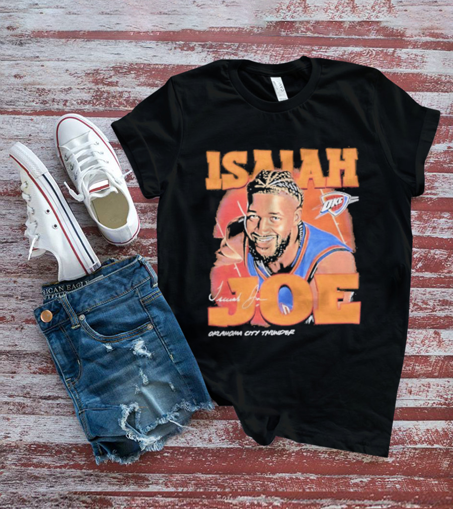 Isaiah Joe Oklahoma City Thunder Airbrush Signature T-Shirt
