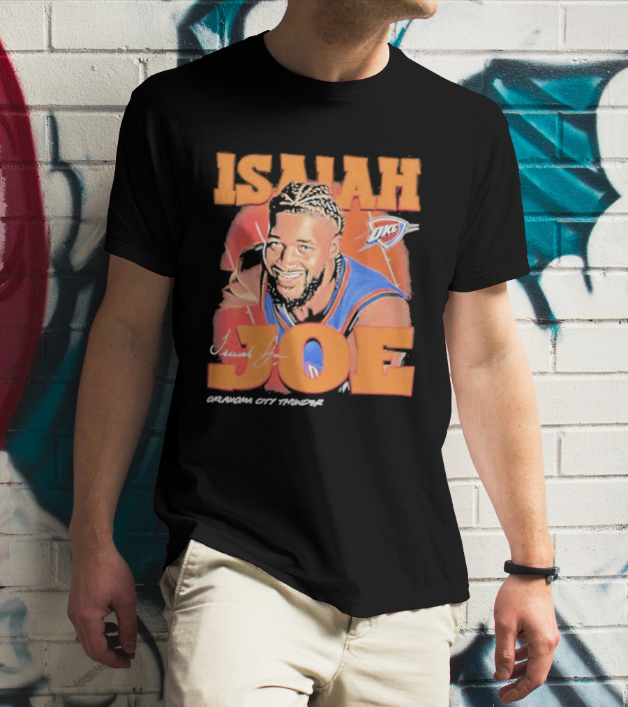 Isaiah Joe Oklahoma City Thunder Airbrush Signature T-Shirt