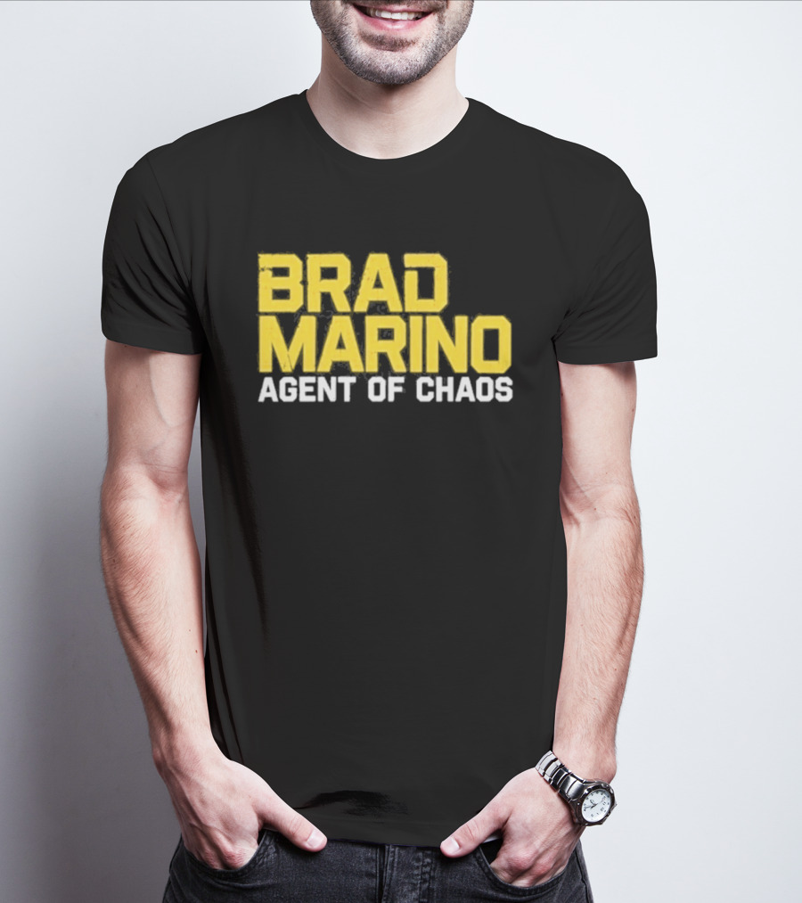 Brad Marino Agent Of Chaos Yellow T-Shirt