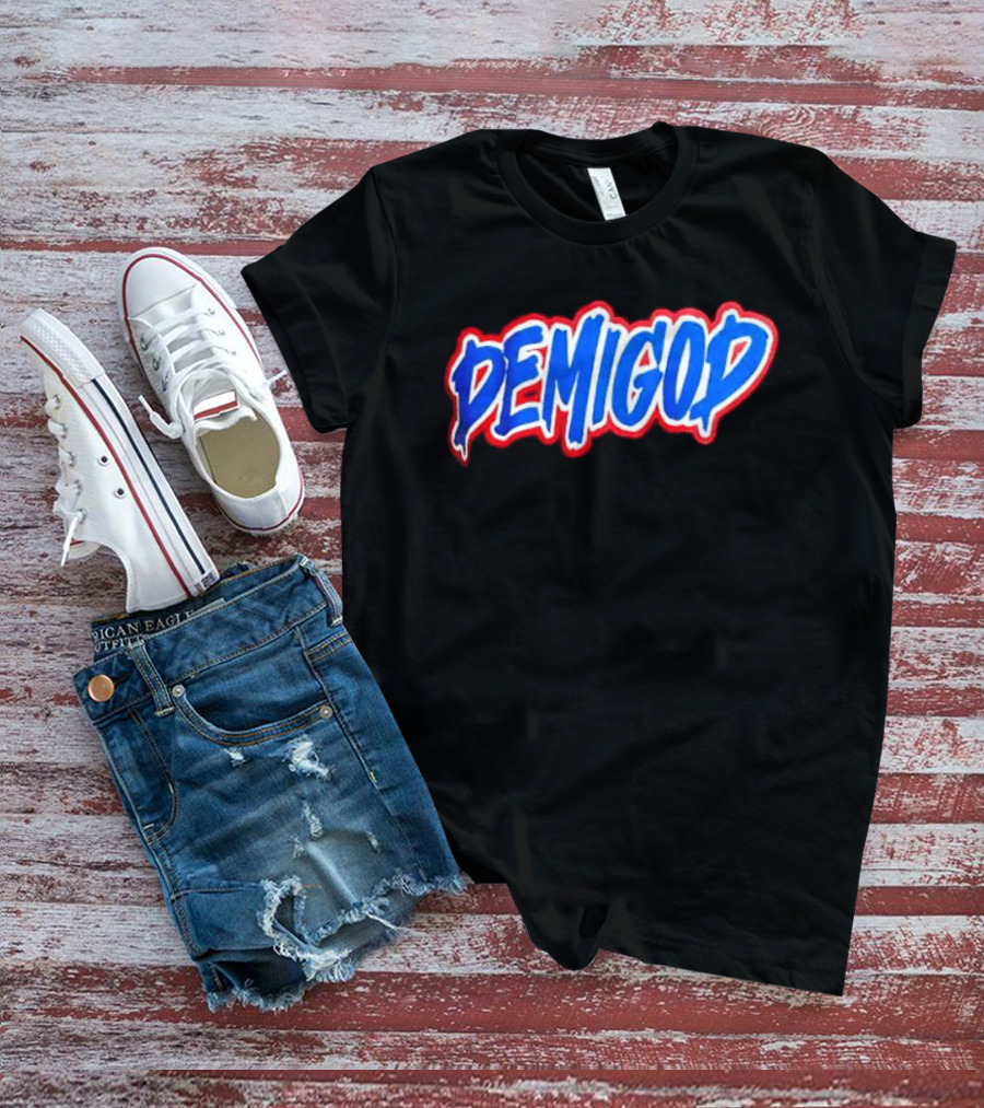 Demigod Greek Mythology Blue Red T-Shirt