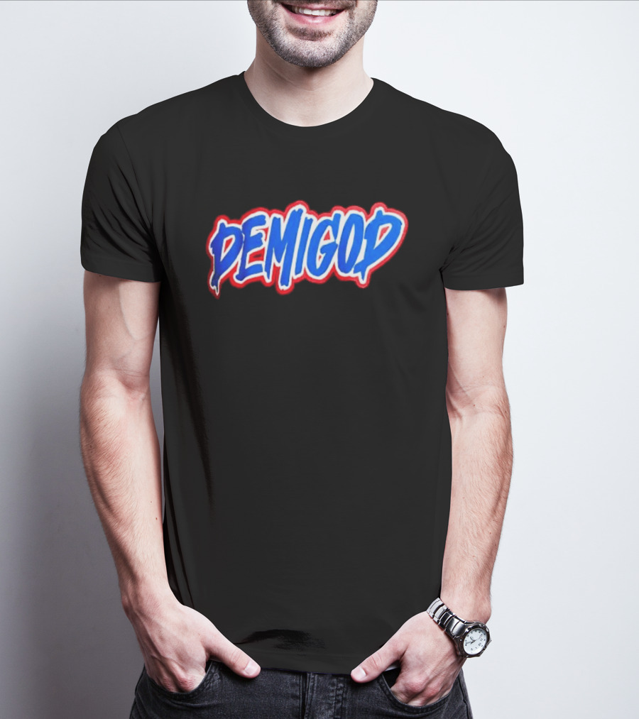Demigod Greek Mythology Blue Red T-Shirt