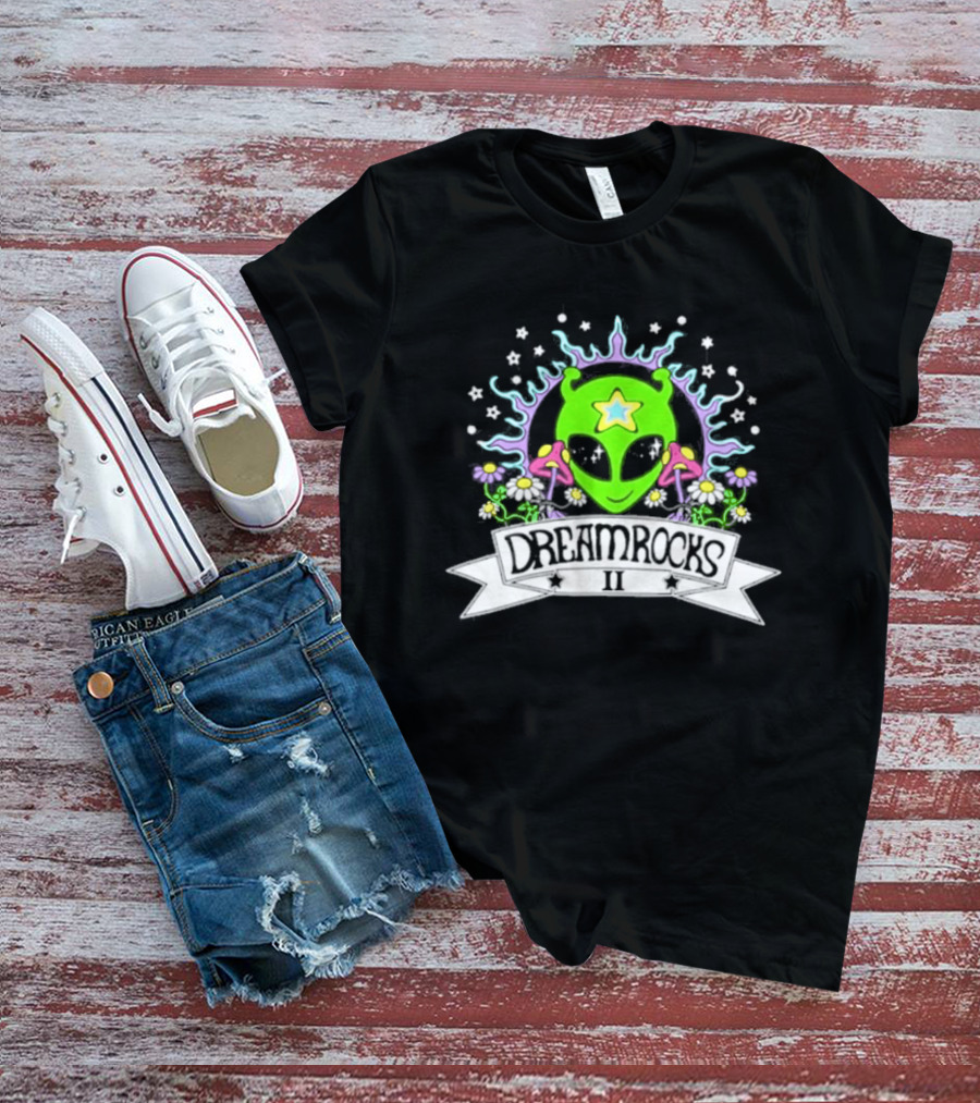 LSDREAM 2026 DREAMROCKS II Morrison Red Rocks May 16 2026 Psychedelic Alien Floral T-Shirt