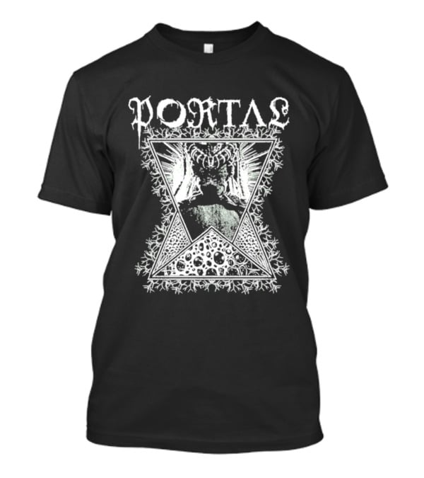 Portal Vexation Symmetrical Hourglass Winged Snowflake T-Shirt