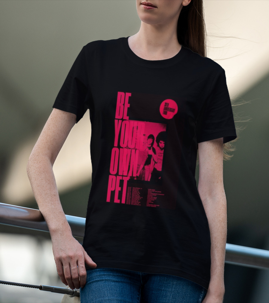 Be Your Own Pet 20th Anniversary Tour 2026 T-Shirt