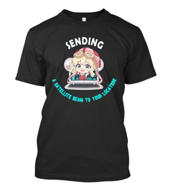 Tita Russell Sending A Satellite Beam To Your Location T-Shirt