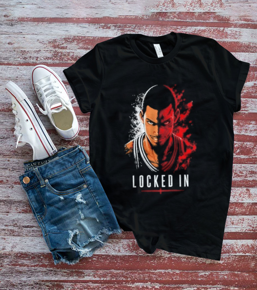 Victor Wembanyama Locked In Spurs Basketball Dual Color T-Shirt