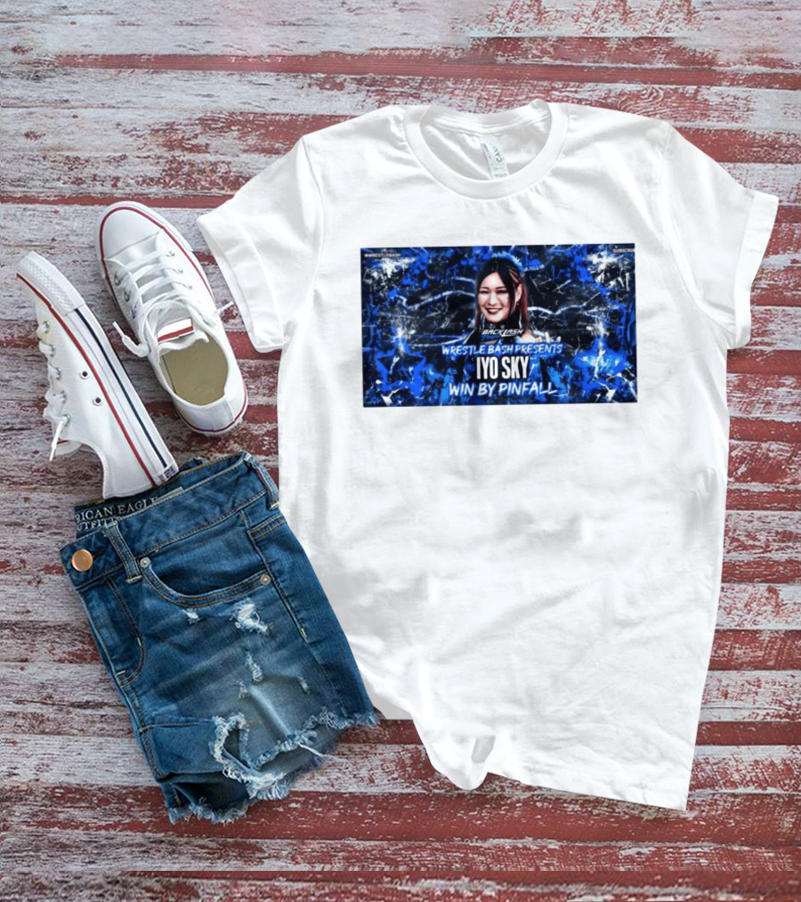 Backlash Tampa Wrestle Bash Presents Iyo Sky Win By Pinfall T-Shirt