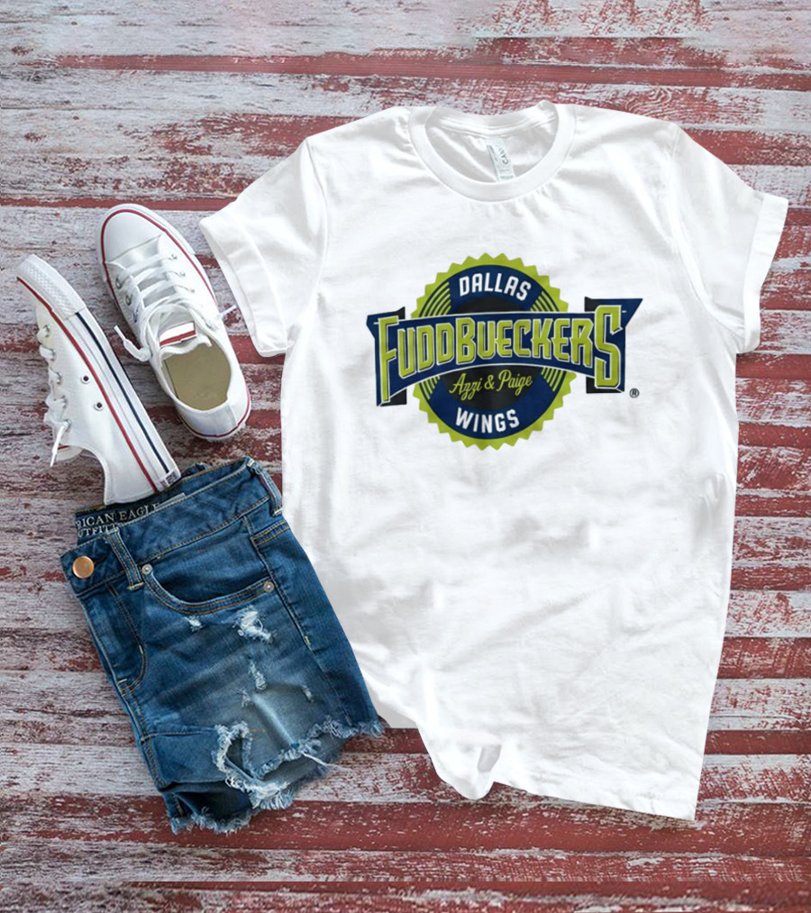 Dallas FuddBueckers Azzi & Paige Wings T-Shirt