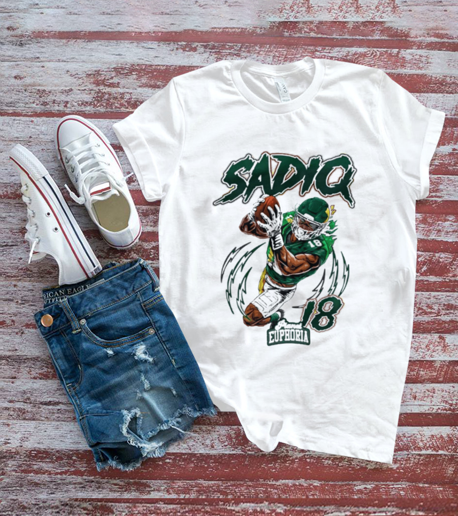 Sadiq Euphoria Football Catch 18 T-Shirt