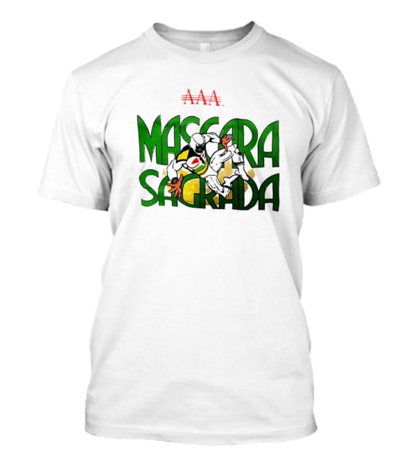 Máscara Sagrada AAA Lucha Libre Mexican Wrestling Hero T-Shirt