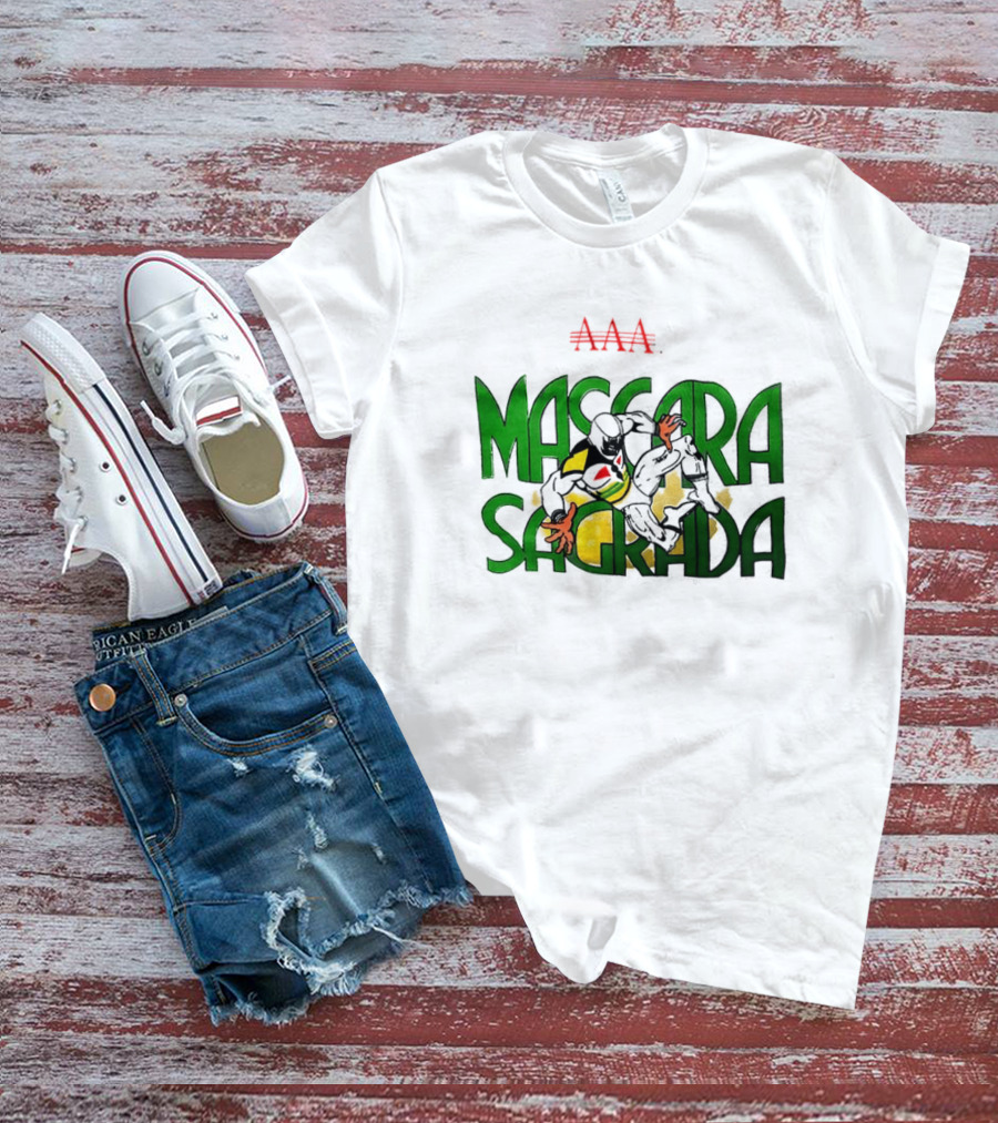 Máscara Sagrada AAA Lucha Libre Mexican Wrestling Hero T-Shirt