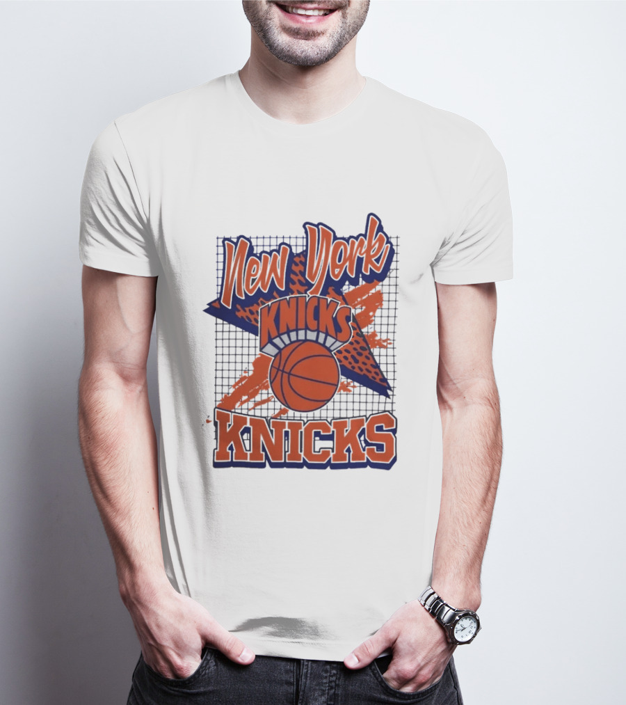 New York Knicks Hardwood Classics Vintage Basketball T-Shirt
