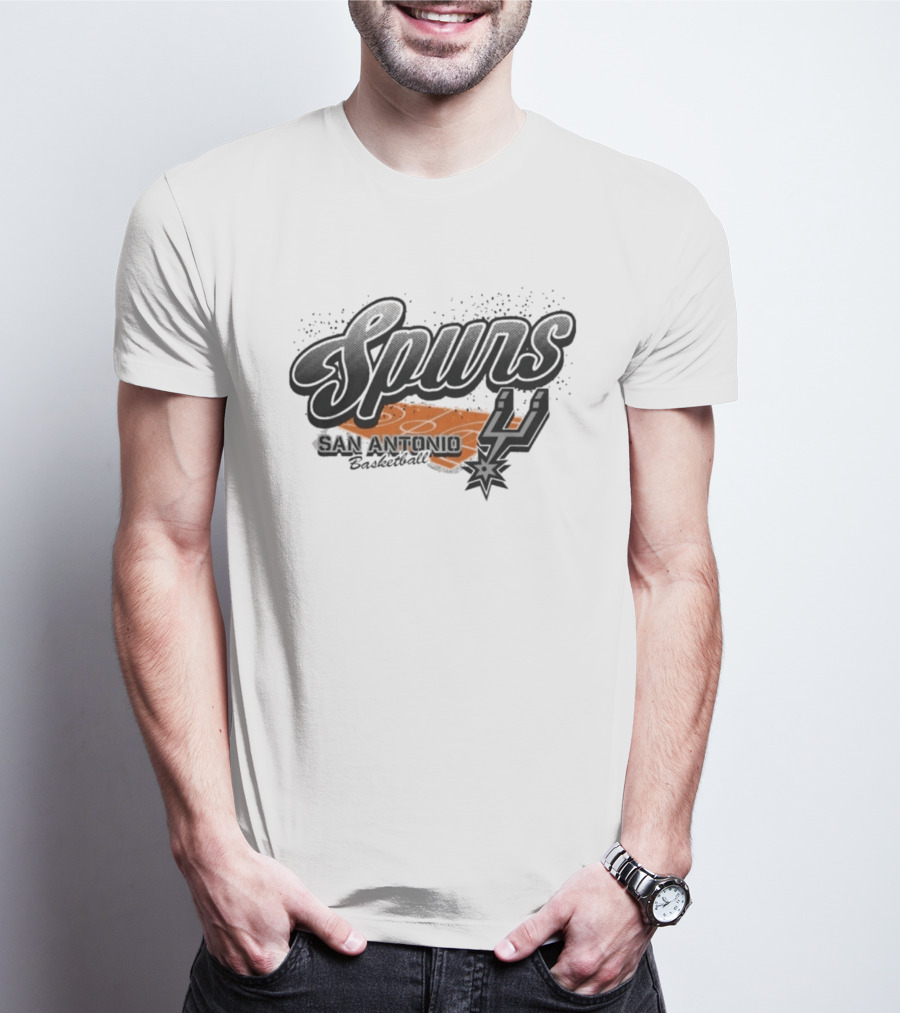 San Antonio Spurs Basketball Men's '47 Brand Evergreen Enfield Core T-Shirt