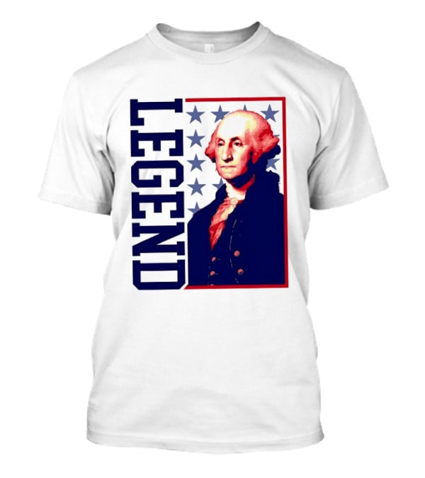 Legend George Washington 250th Anniversary America Freedom T-Shirt