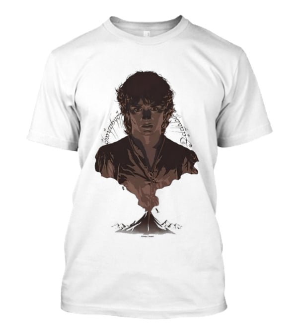 The Lord Of The Rings Frodo Bust Sculpture T-Shirt