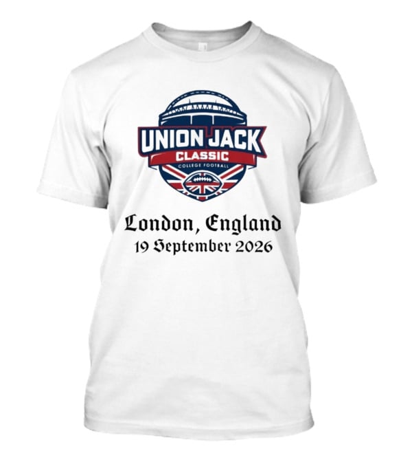 Union Jack Classic London England 19 September 2026 T-Shirt