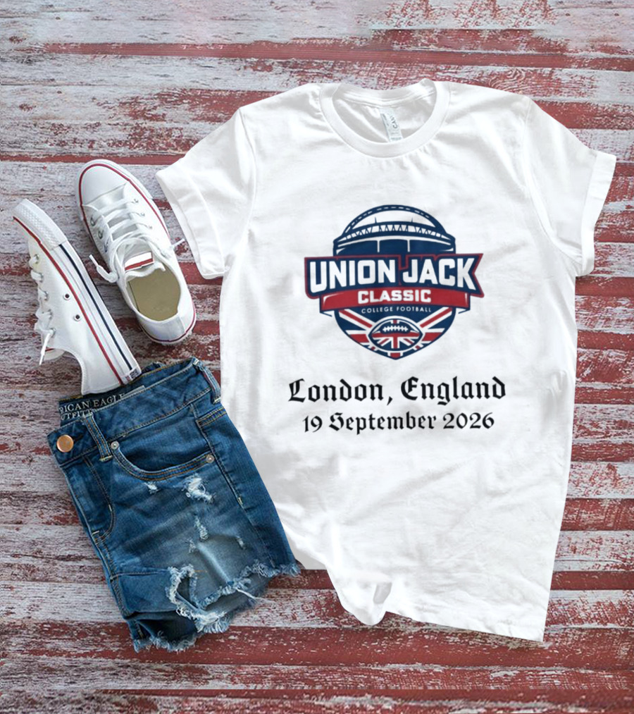 Union Jack Classic London England 19 September 2026 T-Shirt