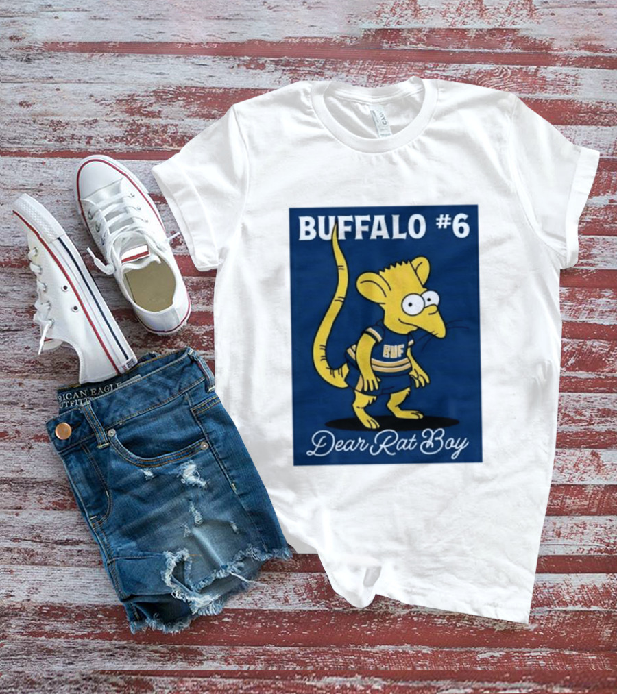 Buffalo #6 Dear Rat Boy BUF Jersey T-Shirt