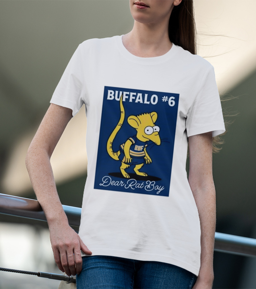Buffalo #6 Dear Rat Boy BUF Jersey T-Shirt