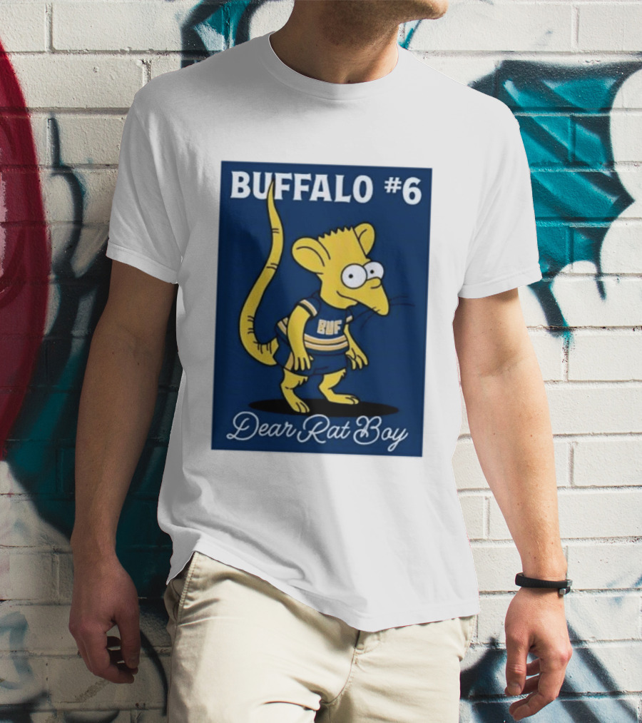 Buffalo #6 Dear Rat Boy BUF Jersey T-Shirt