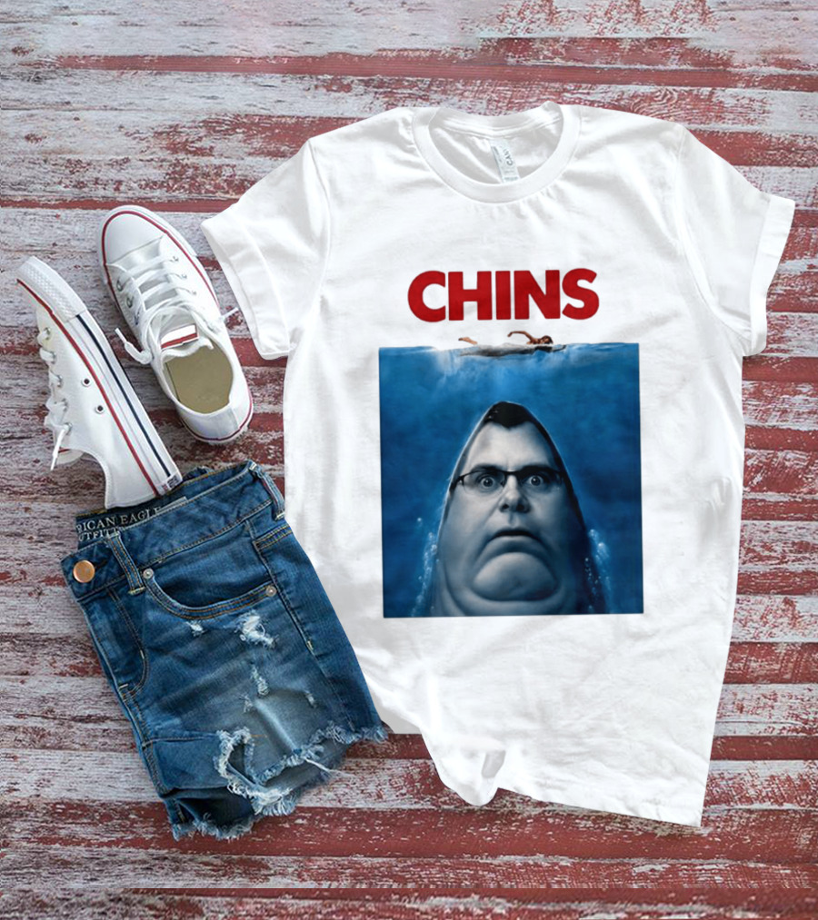 Chins X Jaws Movie T-Shirt