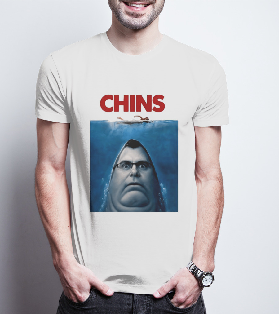 Chins X Jaws Movie T-Shirt