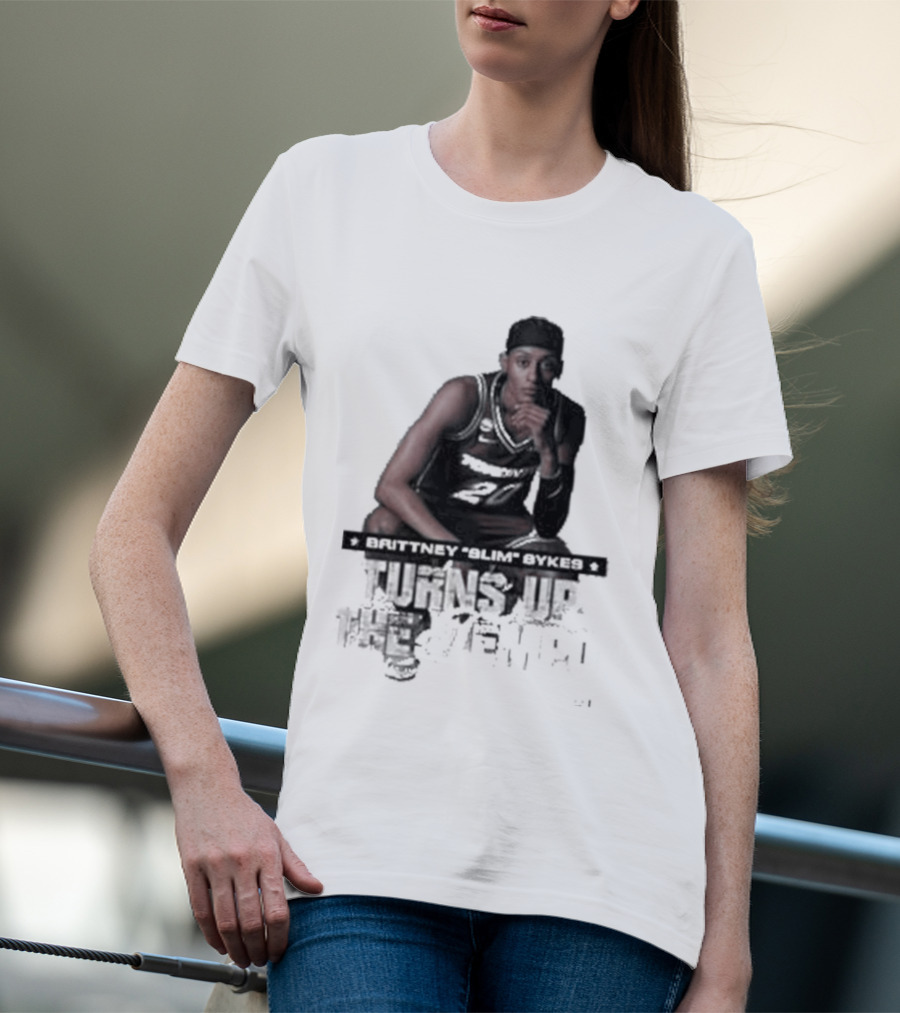 Slam 262 Brittney Slim Sykes Turns Up The Tempo T-Shirt